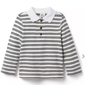 NWT- Janie and Jack Long Sleeve Polo Shirt